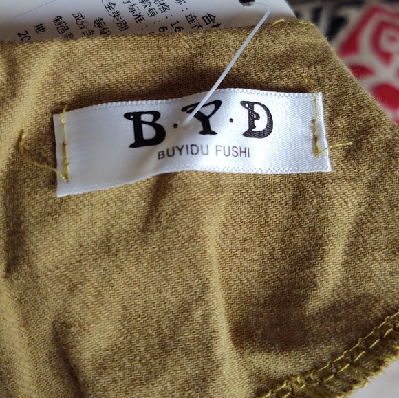 BYD Buyidu Fushi Korean Ulzzang top Japan China - Picture 4 of 6